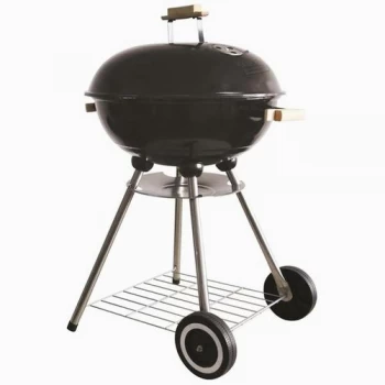 Hadley 18 Portable Black Barbecue With Enameled Finish