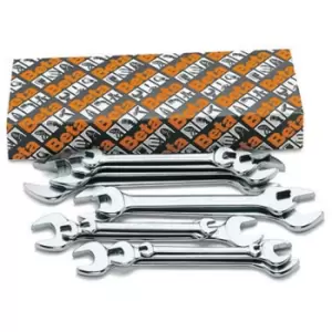 Image of Beta Tools 55 /S12X Set of 12 Double Open End Wrenches (Boxed)| 000550179
