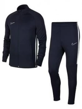 Image of Boys, Nike Junior Academy Dry Tracksuit, Navy, Size L (12-13 Years)