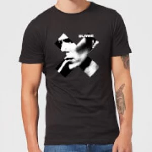 image of David Bowie X Smoke Mens T-Shirt - Black