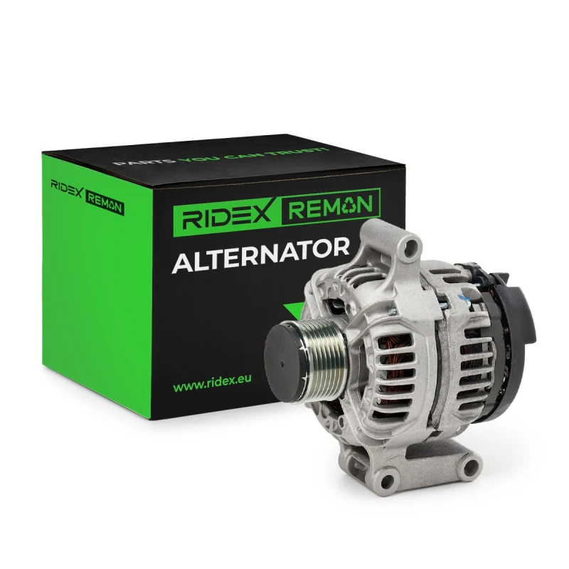Image of RIDEX REMAN 4G0444R Generator Alternator Charging Current: 110A, Voltage: 14V Alternator (4)