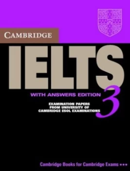 Image of Cambridge Ielts 3 by University of Cambridge Book