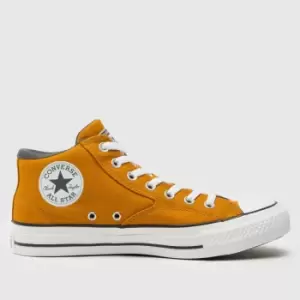 Image of Converse All Star Malden Trainers In Gold