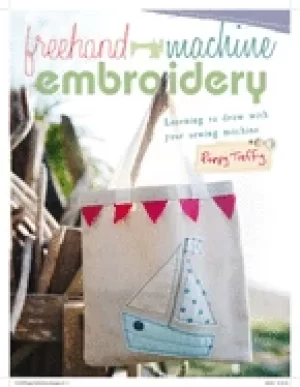 Image of freehand machine embroidery learning to draw with your sewing machine