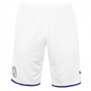 image of Puma Manchester City Home Shorts 2019 2020 - White/Purple