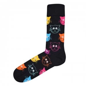 image of Happy Socks Cat Socks - Cat 9001