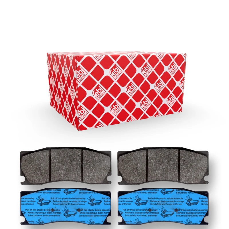 Image of FEBI BILSTEIN 116093 Brake pad set Front Axle Brake Pad Set,disc brake (402)