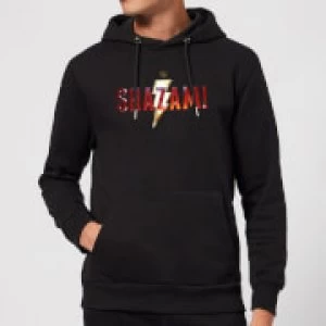 Image of Shazam Logo Hoodie - Black - XXL
