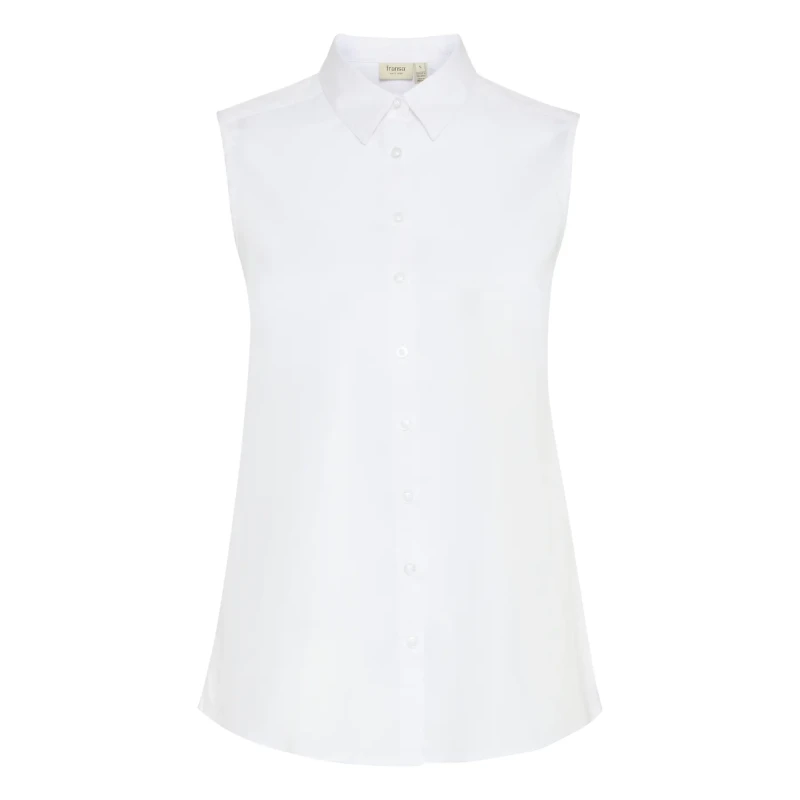 Image of fransa Woman's shirt fransa 4 Blanc Female XS