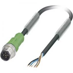 Image of Phoenix Contact 1683361 SAC 5P M12MS100 PUR Sensor Actuator Cable