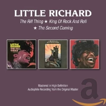 image of Little Richard - The Rill Thing/King of Rock and Roll/The Second Coming CD