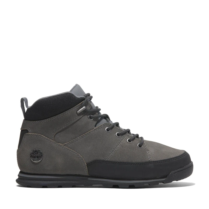 Image of Timberland Euro Rock Mid-Lace Up Boot Grey male UK 7