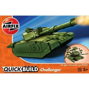 Image of Airfix Quickbuild Challenger Tank Desert Model Kit