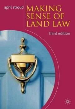 Image of Making Sense of Land Law by April Stroud Paperback