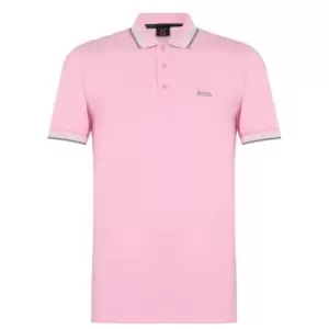 image of BOSS Paddy Polo Shirt - Pink