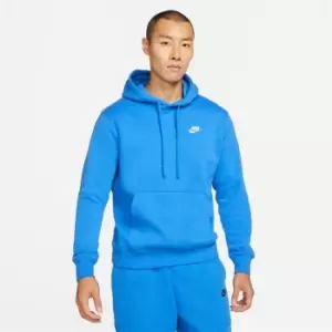 image of Nike Club Hoodie Unisex Adults - Blue