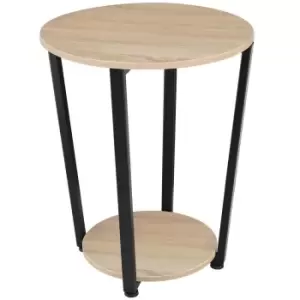 Image of TecTake Swindon Bedside Table - Brown