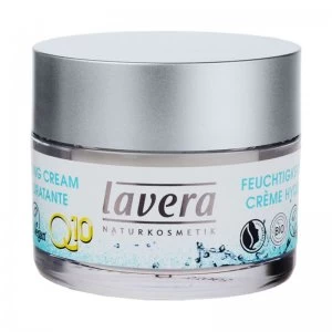 image of Lavera Basis Sensitiv Q10 Moisturising Cream with Anti-Wrinkle Effect 50ml