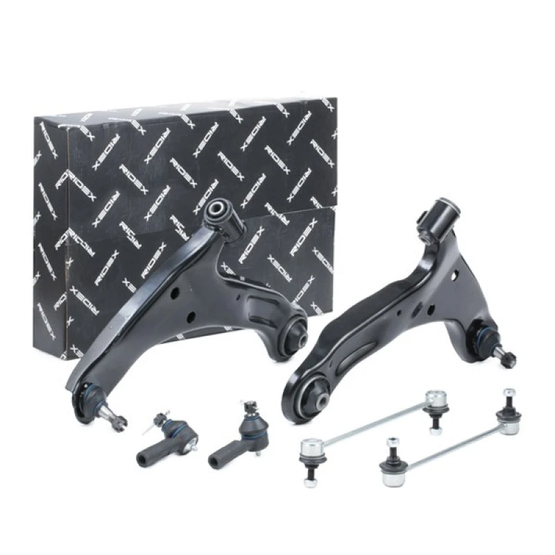 Image of RIDEX 772S0301 Control arm repair kit Front Axle Suspension Kit (772)