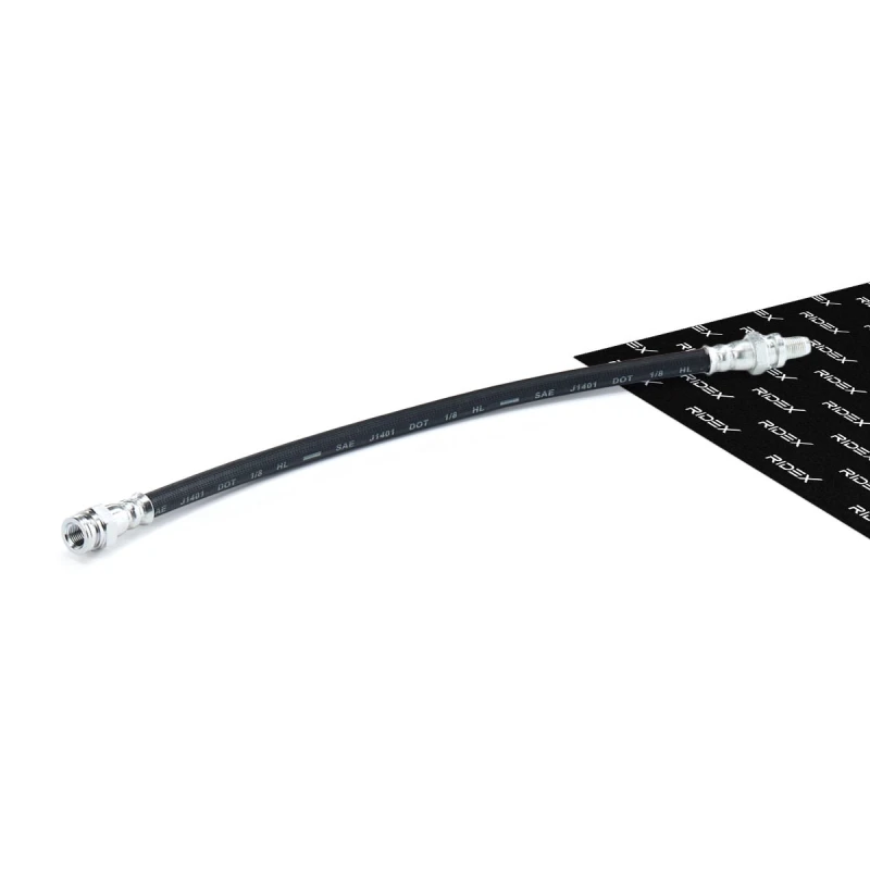 Image of RIDEX 83B1266 Brake Hose Rear Axle Brake Hose (83)