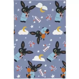 image of Bing Cute Bunny Beach Bath Pool Towel 100% Cotton Large Quick Drying