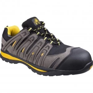 Image of Amblers Safety FS42C Metal Free Lace Up Safety Trainer Black Size 10