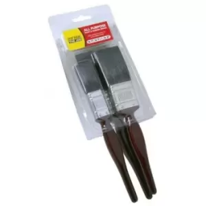 Image of CPBS3I) 3pc ffj All Purpose Clam Paint Brush Set - Fit For The Job