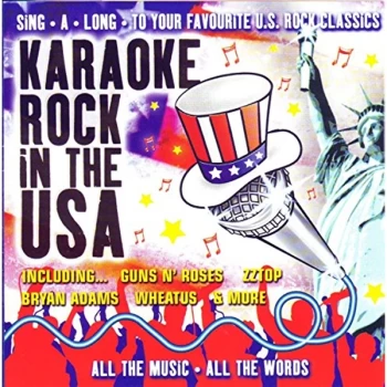 image of Various Artists - Karaoke Rock In The USA CD