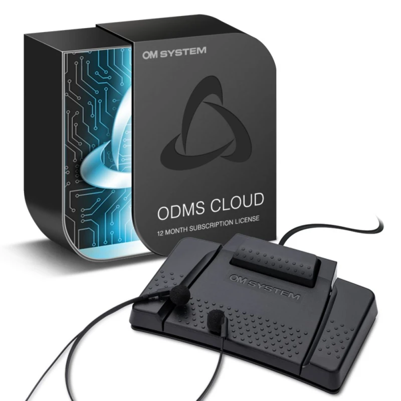 Image of OM Digital AS-9100 Transcription Kit with ODMS Cloud One Year GJQ34643J