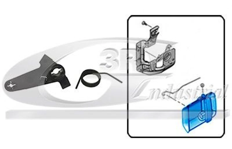 Image of 3RG Door Hinge 3RG 80262K