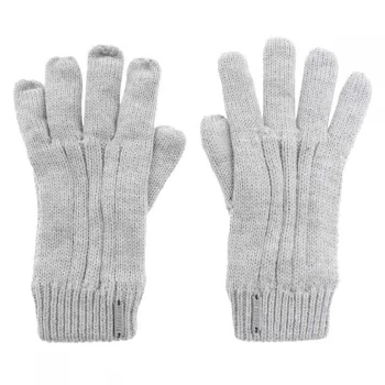 Image of Firetrap Cable Gloves Ladies - Grey