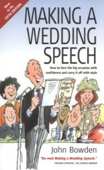 Image of Making a Wedding Speech by John Bowden Paperback