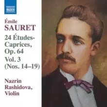 image of Emile Sauret: 24 Etudes Caprices, Op. 64: Nos. 14-19