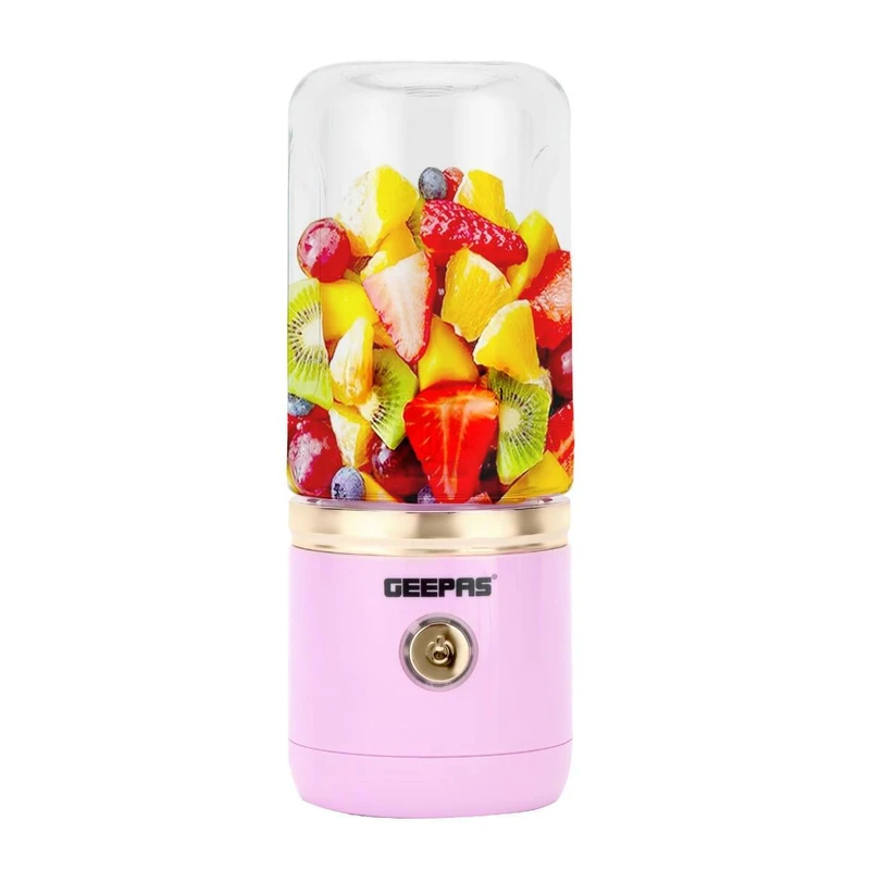Image of Geepas GSB44110UK-PK 420ml Mini Rechargeable Blender