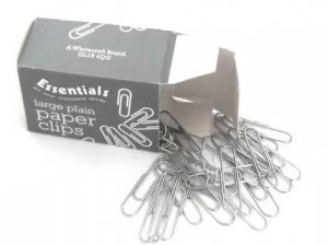 Image of Value Paperclip Large Plain 32mm PK1000