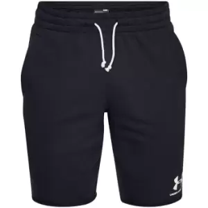 image of Under Armour Armour Sportstyle Terry Shorts Mens - Black