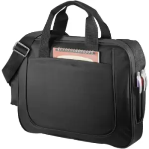 image of Bullet The Dolphin Business Briefcase (Pack Of 2) (37.8 x 5.5 x 29.5cm) (Solid Black)