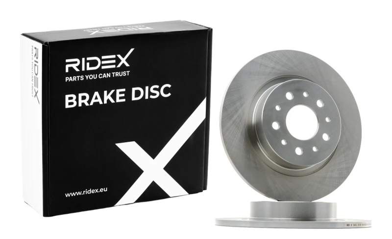 Image of Brake disc RIDEX 82B1966