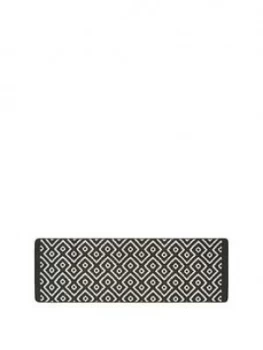 Image of Geo Cosy Stain Resistant Runner 65X150Cm