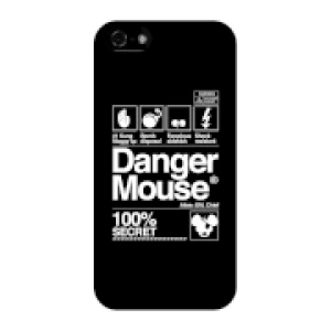 Image of Danger Mouse 100% Secret Phone Case for iPhone and Android - iPhone 5C - Snap Case - Gloss