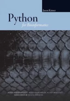 Image of Python for bioinformatics by Jason M Kinser