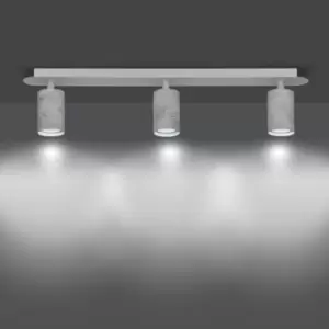 Image of Emibig Tent White Ceiling Spotlight Bar 3x GU10