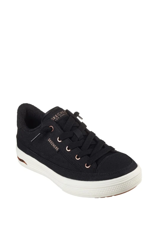 Image of Skechers Arch Fit Arcade - Meet Ya There Trainers Black