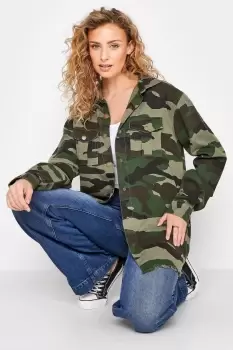 Image of Tall Camo Utility Shacket