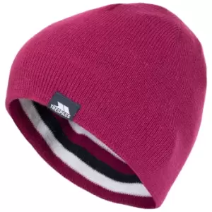 Image of Trespass Childrens/Kids Reagan Beanie Hat (8/10 Years) (Berry)