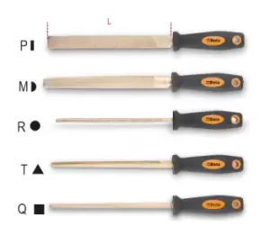 Image of Beta Tools 1719 BA/M 1x 8" Spark-Proof Half-Round File 017190805