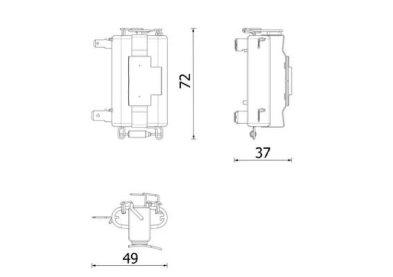 Image of Blower motor resistor MAHLE ABR 169 000P