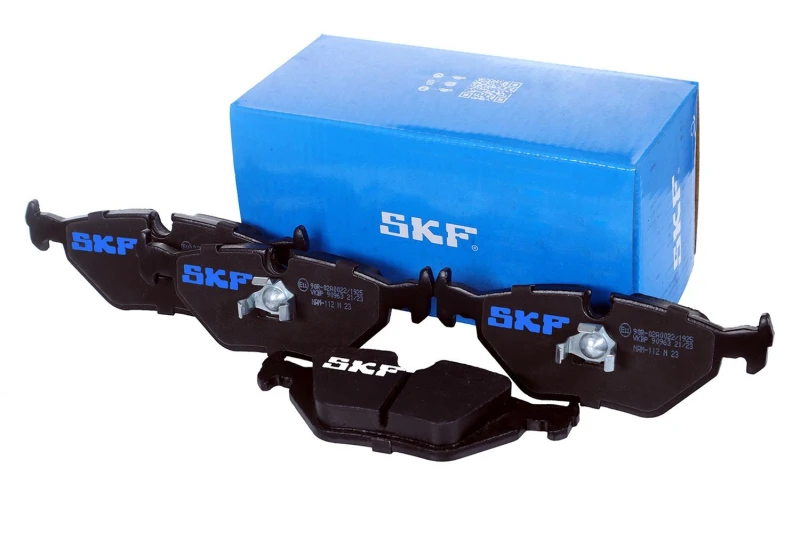 Image of SKF VKBP 90963 Brake pad set prepared for wear warning indicator Brake Pad Set,disc brake (402)