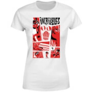 image of The Incredibles 2 Poster Womens T-Shirt - White - L