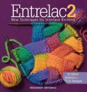 Image of entrelac 2 new techniques for interlace knitting